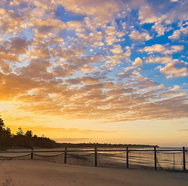sunset at Mackay